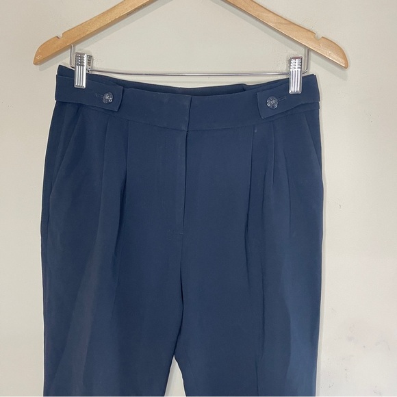 J.CREW Women’s Original Fit High-Rise Navy Blue Dress Pant, Size 8 - Picture 2 of 12